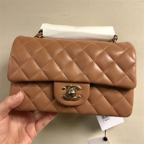 chanel caramel mini